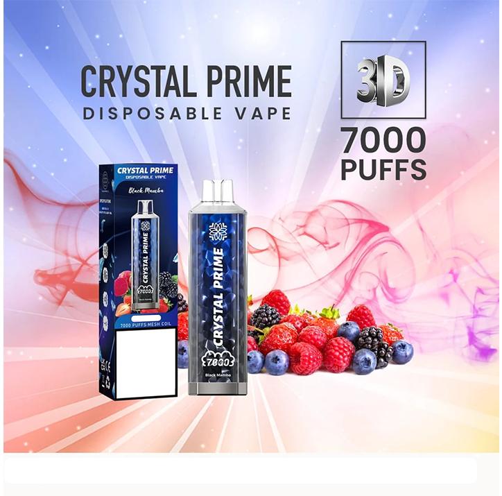 Crystal Prime 7000 Blue Mamba Flavour