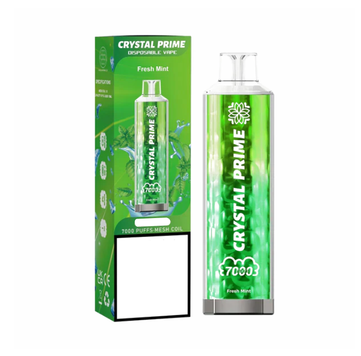 Crystal Prime 7000 Fresh Mint Flavour