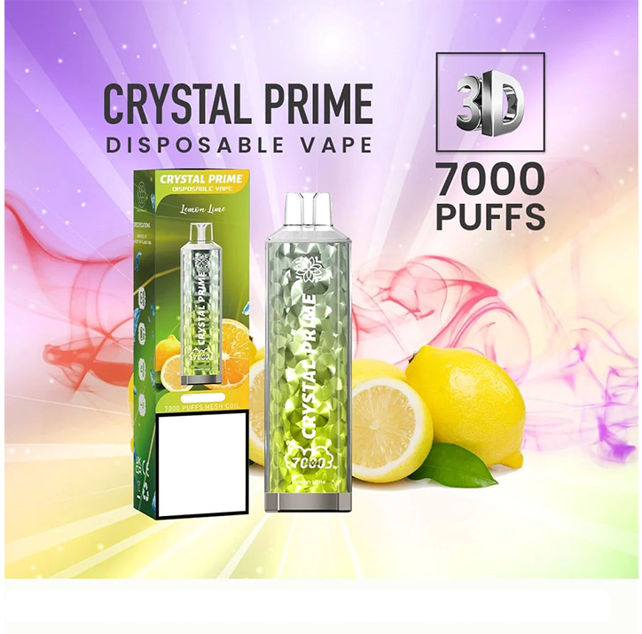 Crystal Prime 7000 Lemonlime Flavour