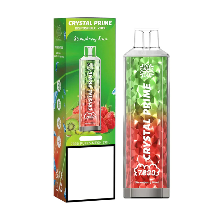 Crystal Prime 7000 Straberry Kiwi Flavour