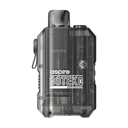 Aspire - Gotek X Pod Vape Kit - Translucent Black - vapeukwholesale