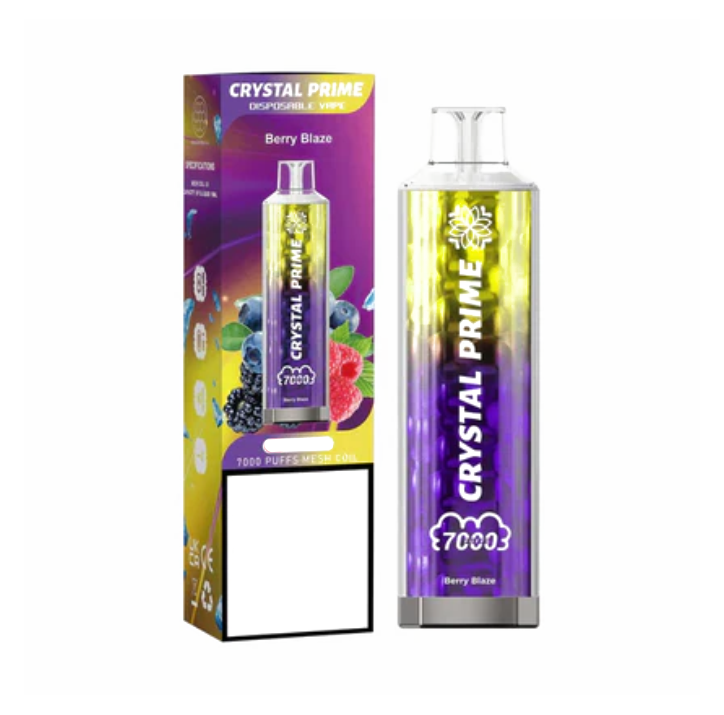 Crystal Prime 7000 Berry Blaze Flavour