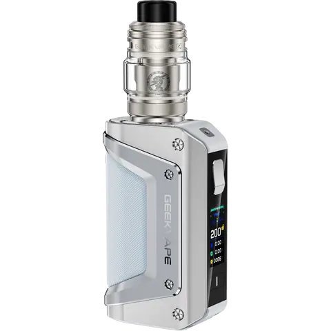Geekvape Aegis Legend 3 Vape Kit Device - Silver - vapeukwholesale