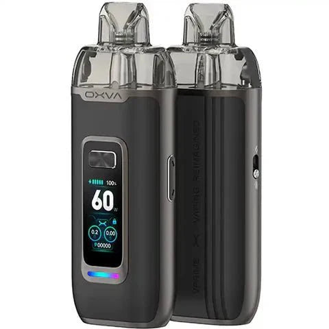Oxva VPrime Pod Kit - Black Leather - vapeukwholesale