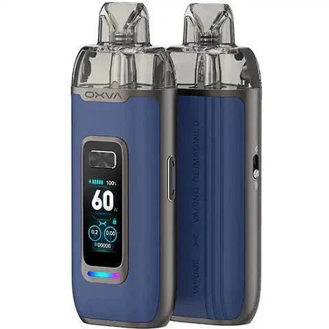 Oxva VPrime Pod Kit - Blue Leather - vapeukwholesale