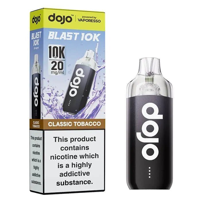 Vaporesso Dojo Blast 10k Prefilled Pod Vape Kit - Box of 5 in Classic Tobacco Flavour available at UK Vaper Wholesale