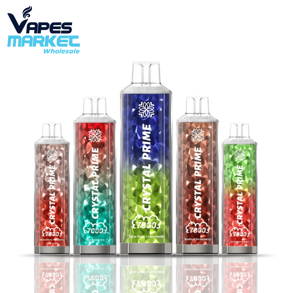 Crystal Prime 7000 Puffs Disposable Vape Box of 10