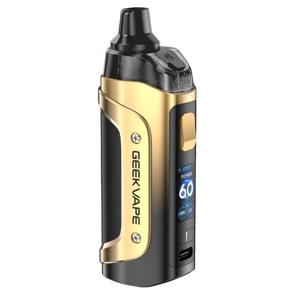 Geekvape Aegis Boost 3 Pod Kit - Midnight Gold - vapeukwholesale