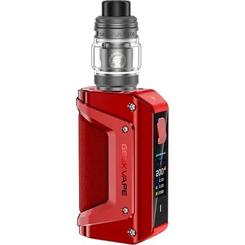 Geekvape Aegis Legend 3 Vape Kit Device - Red - vapeukwholesale