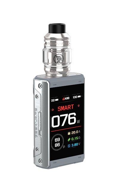 Geekvape T200 Vape Kit-Silver-vapeukwholesale