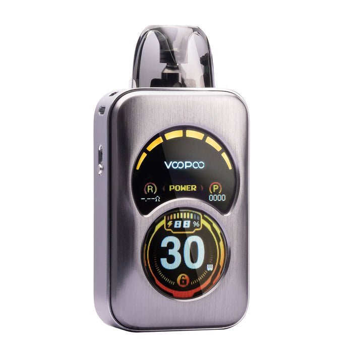 Voopoo Argus A Vape Kit - Storm Silver - vapeukwholesale